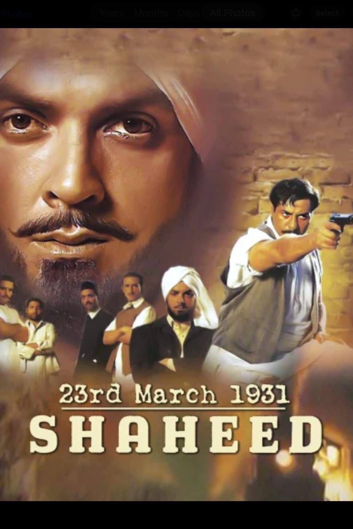 23rd March 1931: Shaheed photo