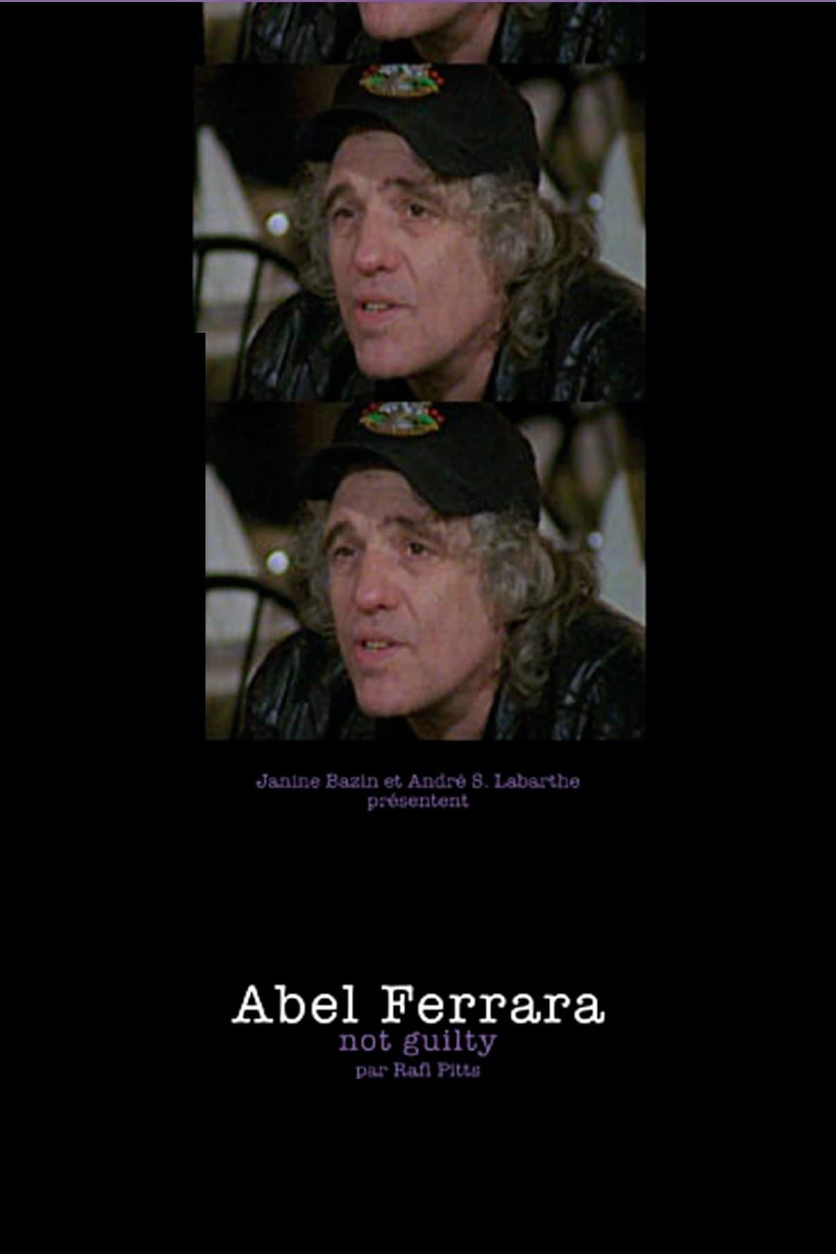 Abel Ferrara: Not Guilty photo