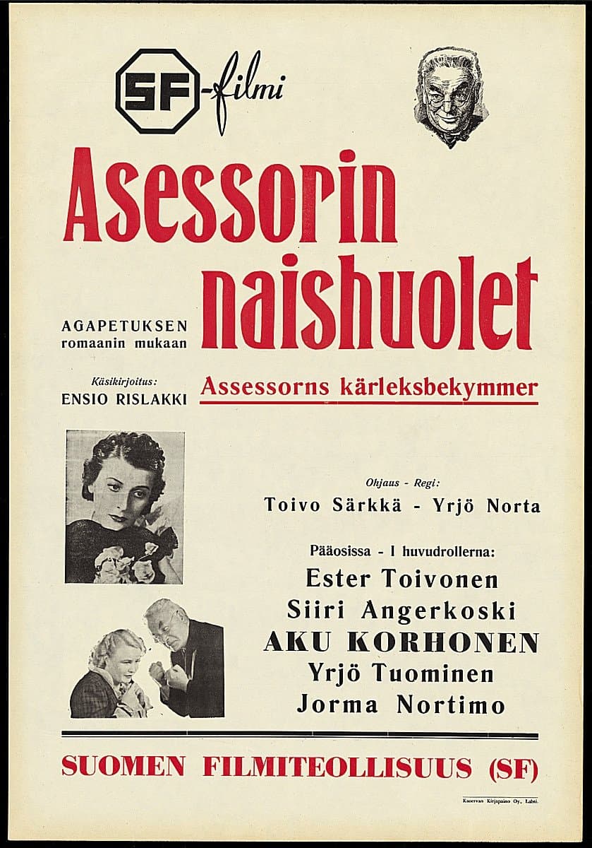 Asessorin naishuolet photo