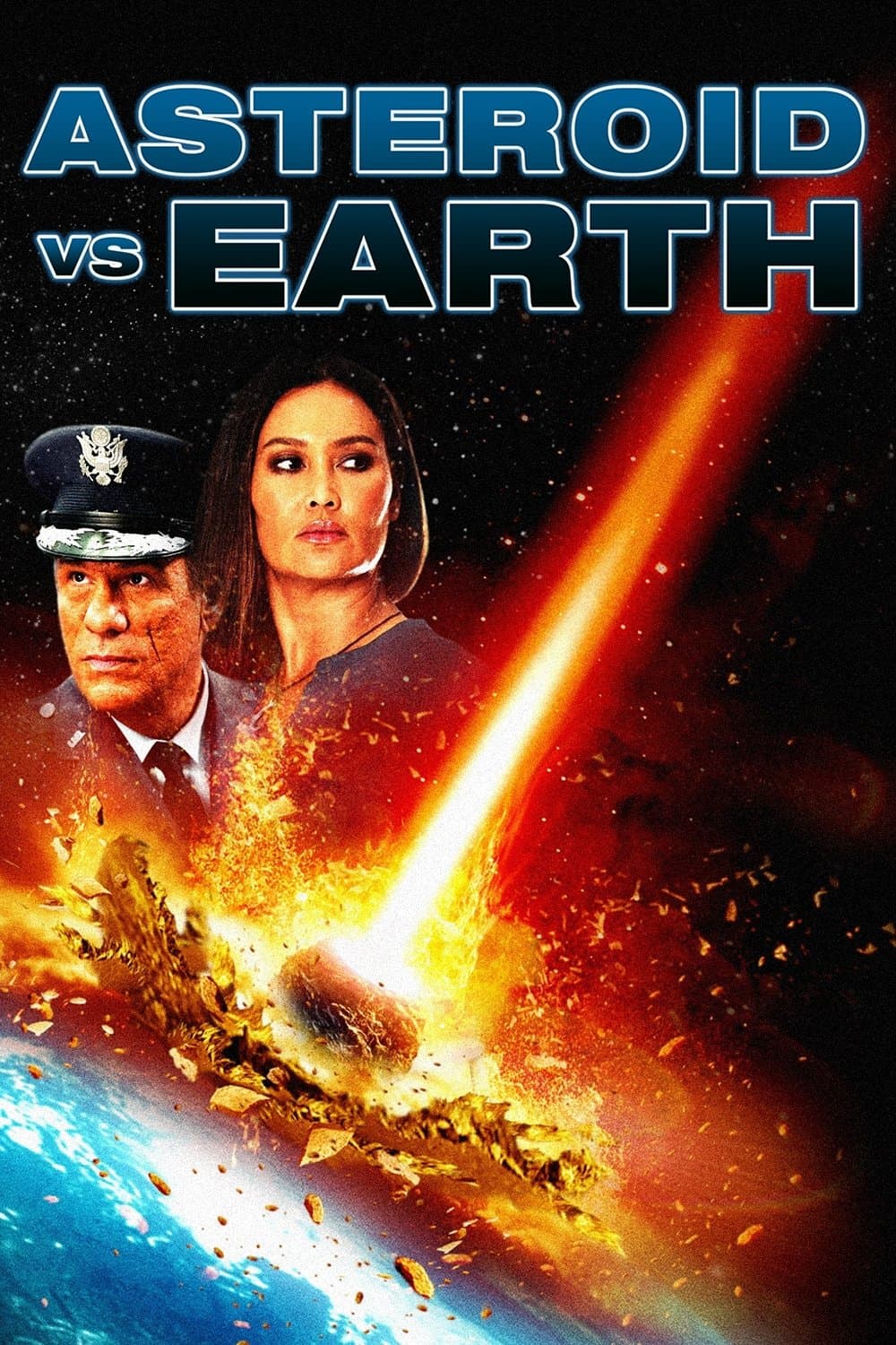 Asteroid vs Earth photo