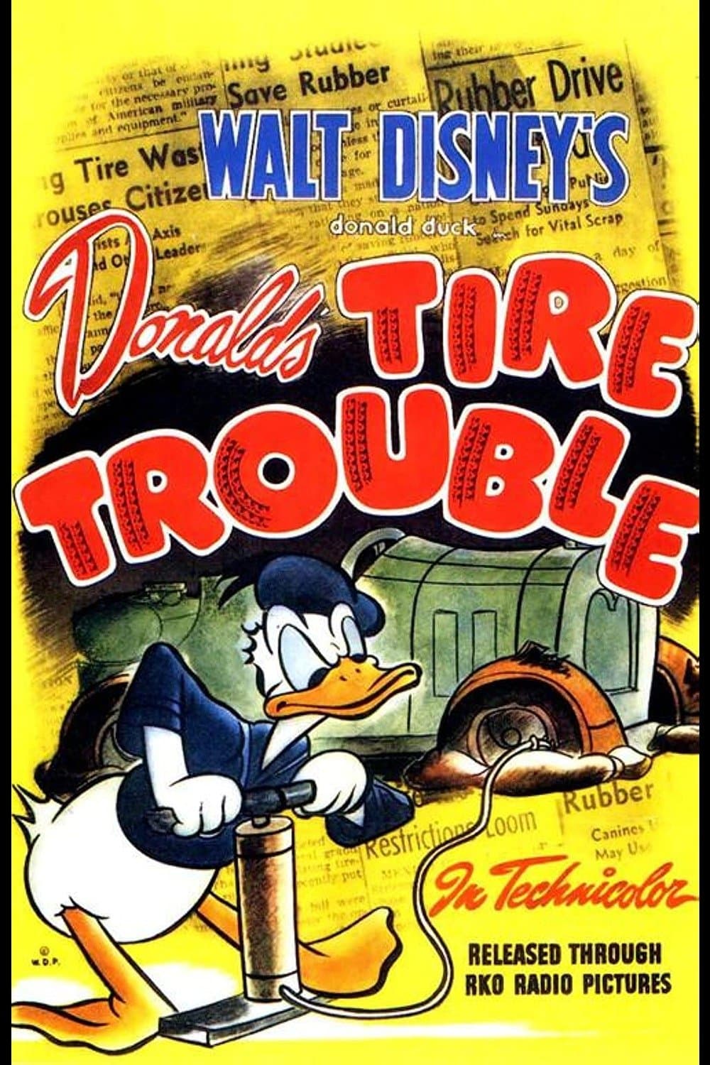 Donald's Tire Trouble photo