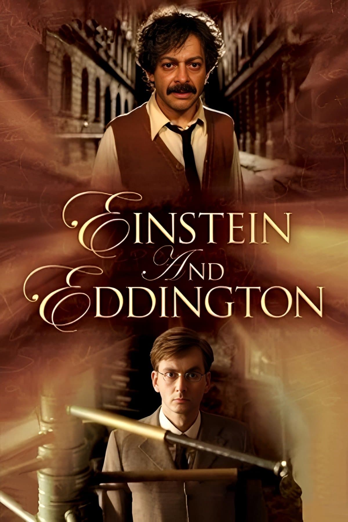 Einstein and Eddington photo