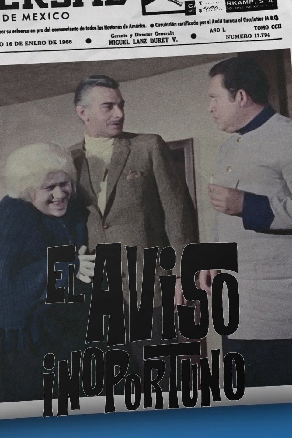 El aviso inoportuno photo