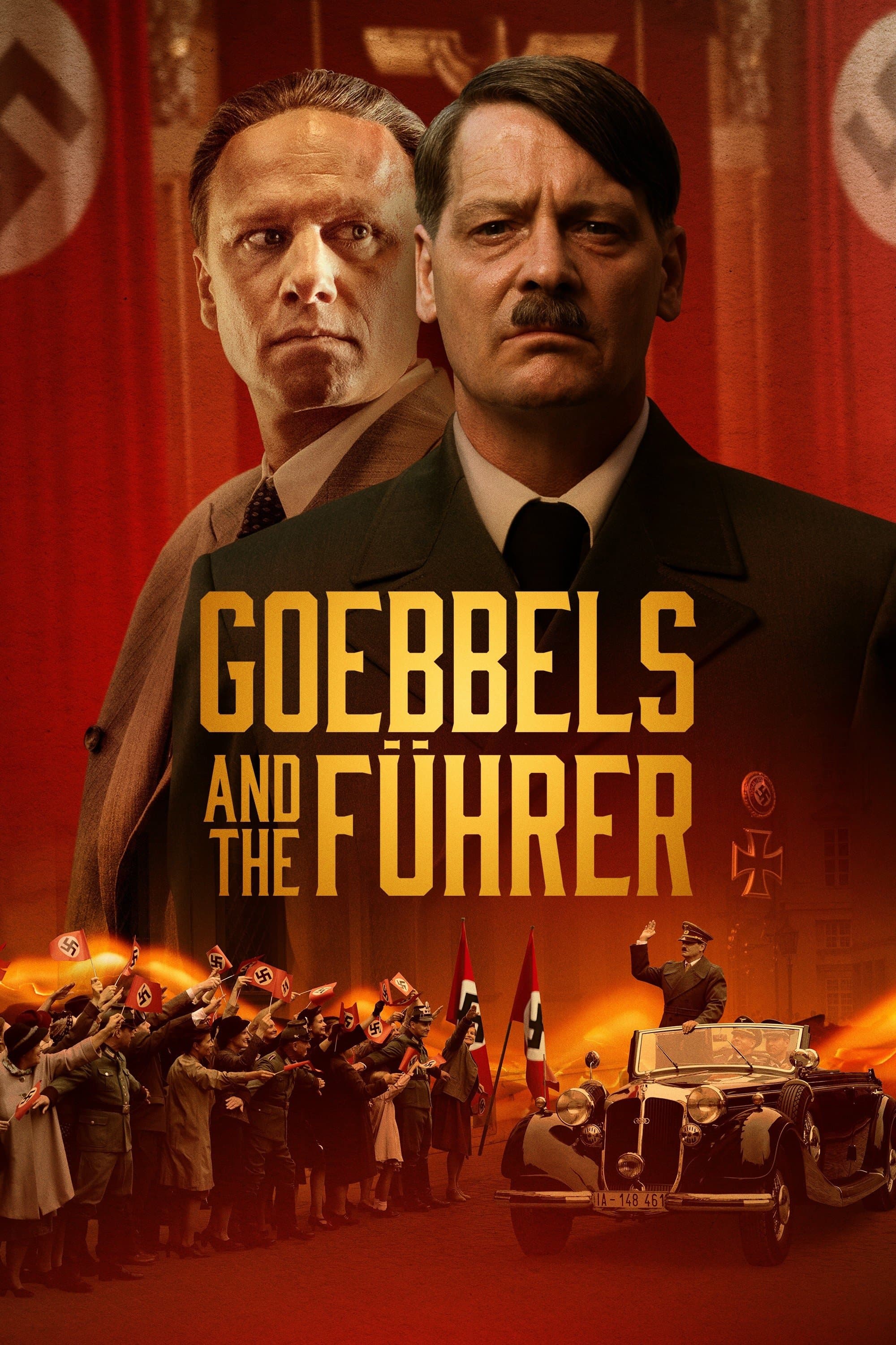 Goebbels and the Führer photo