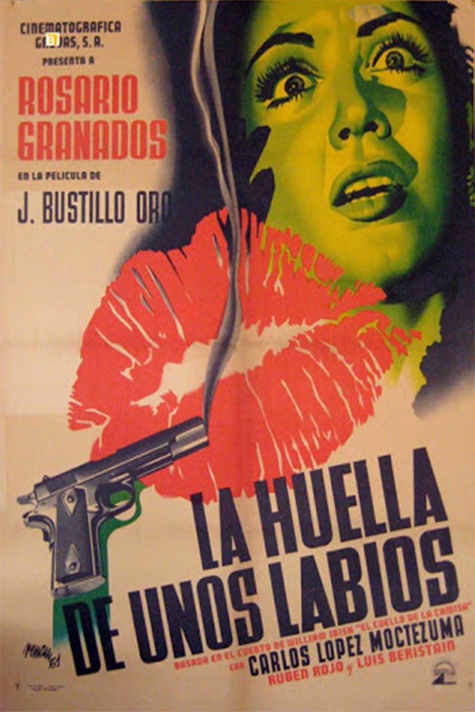 La huella de unos labios photo