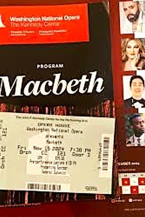 Macbeth: Washington National Opera photo