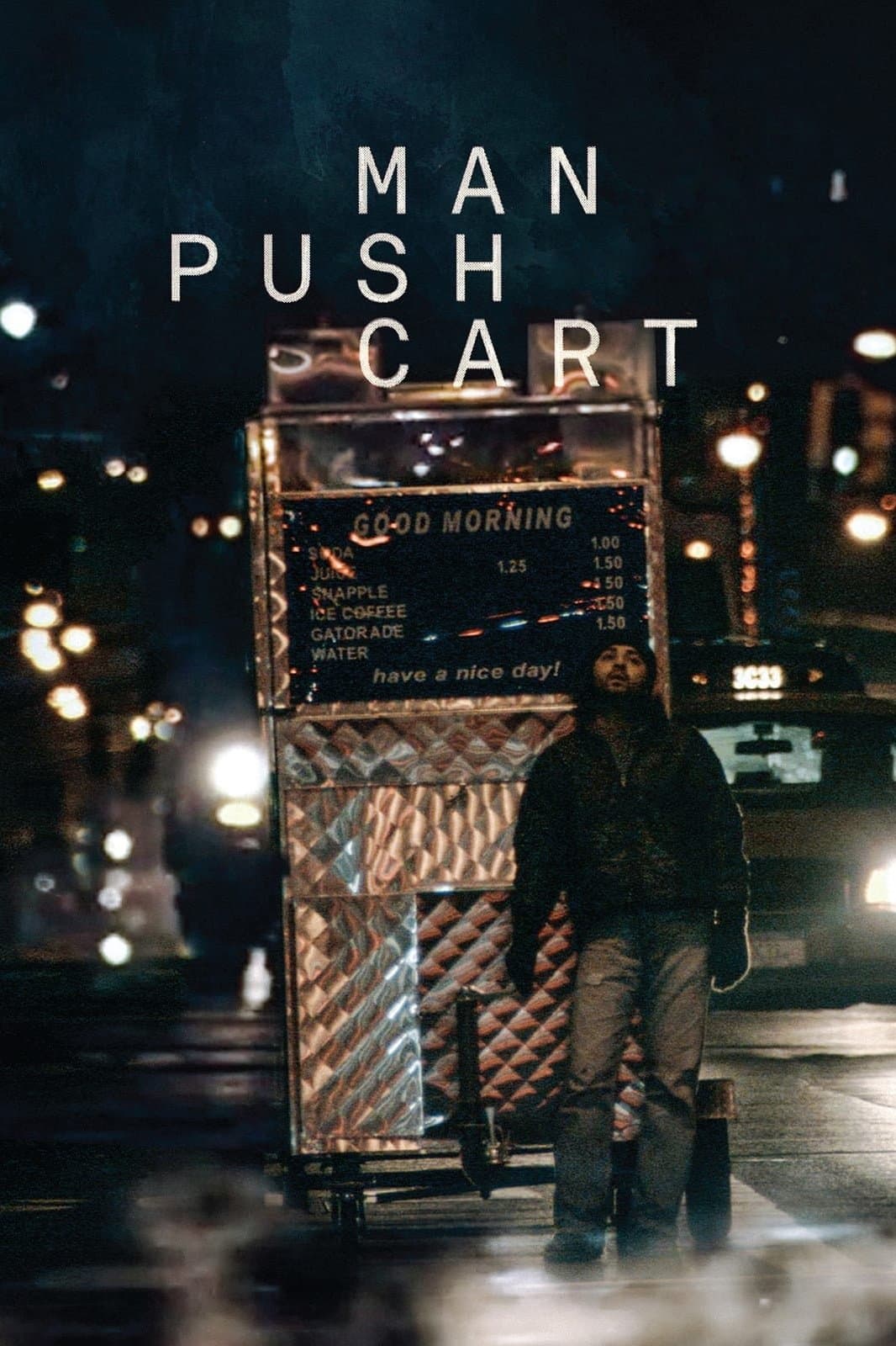 Man Push Cart photo
