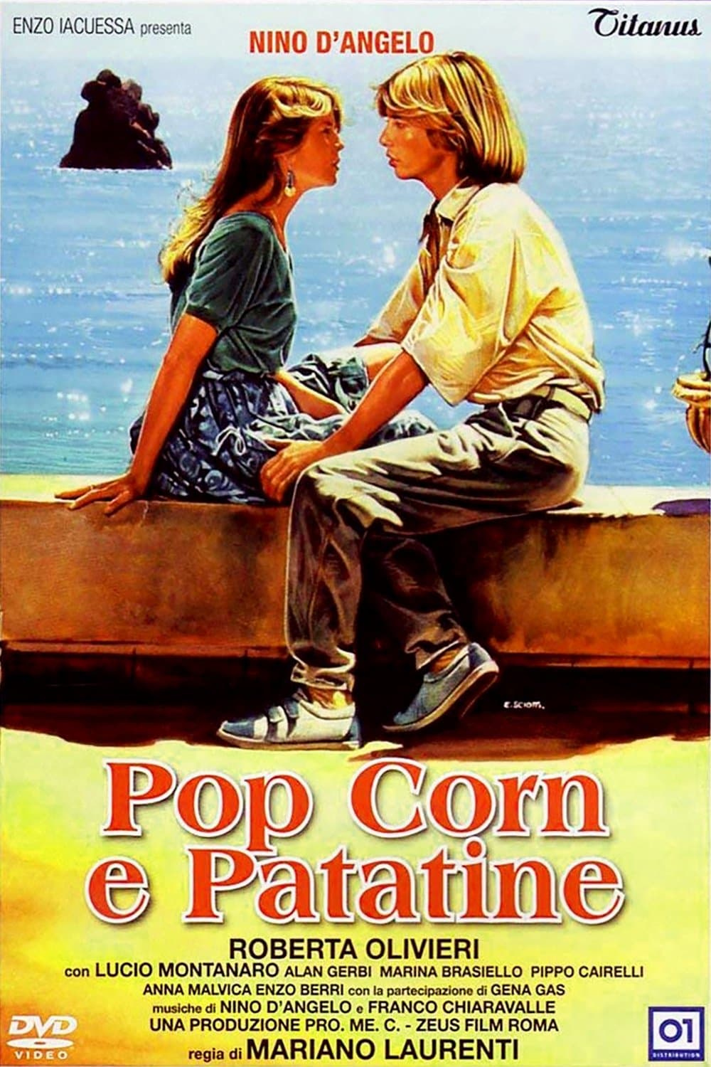 Popcorn e patatine photo