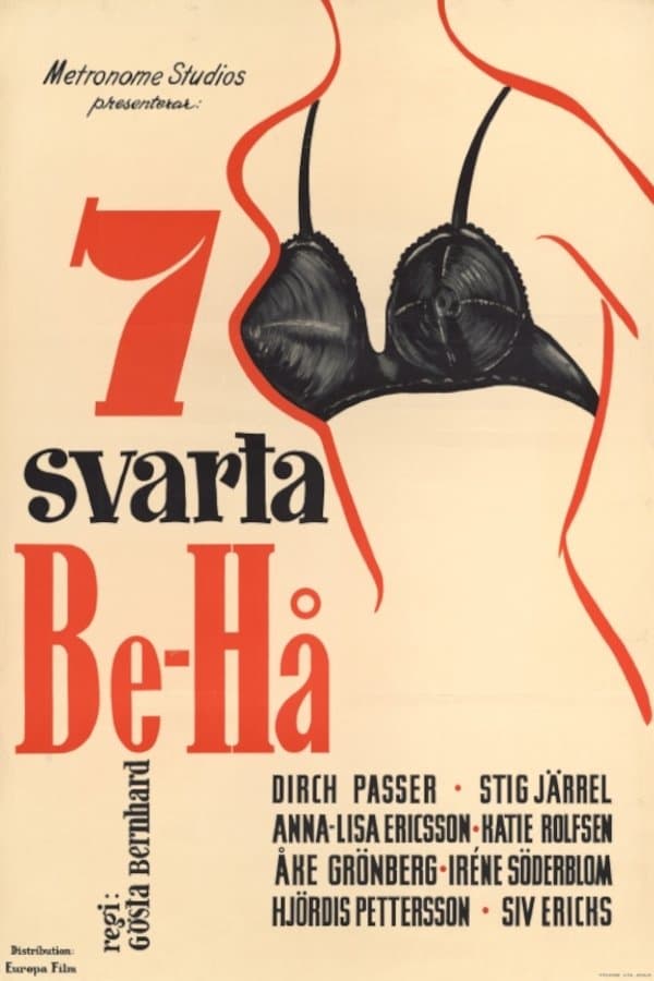 Sju svarta "Be-Hå" photo