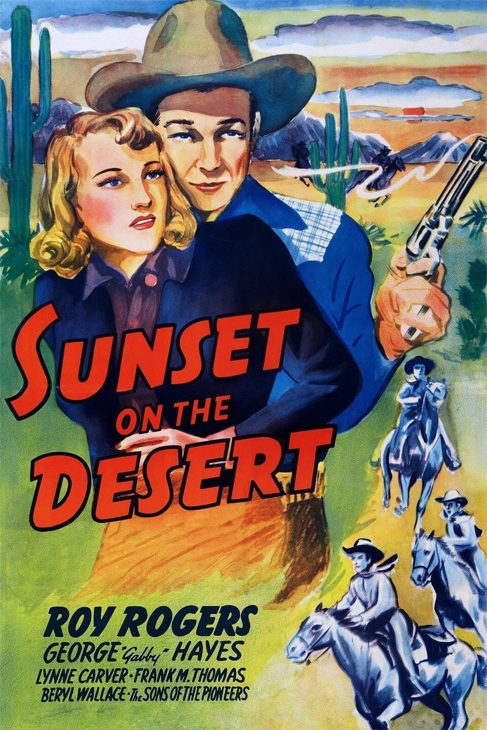 Sunset on the Desert photo