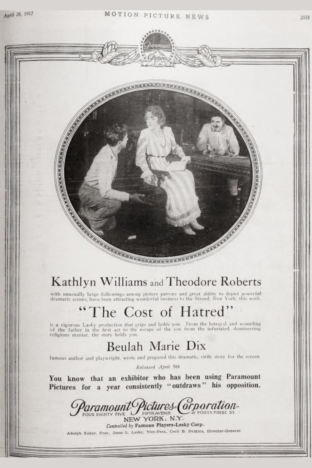 The Cost of Hatred photo
