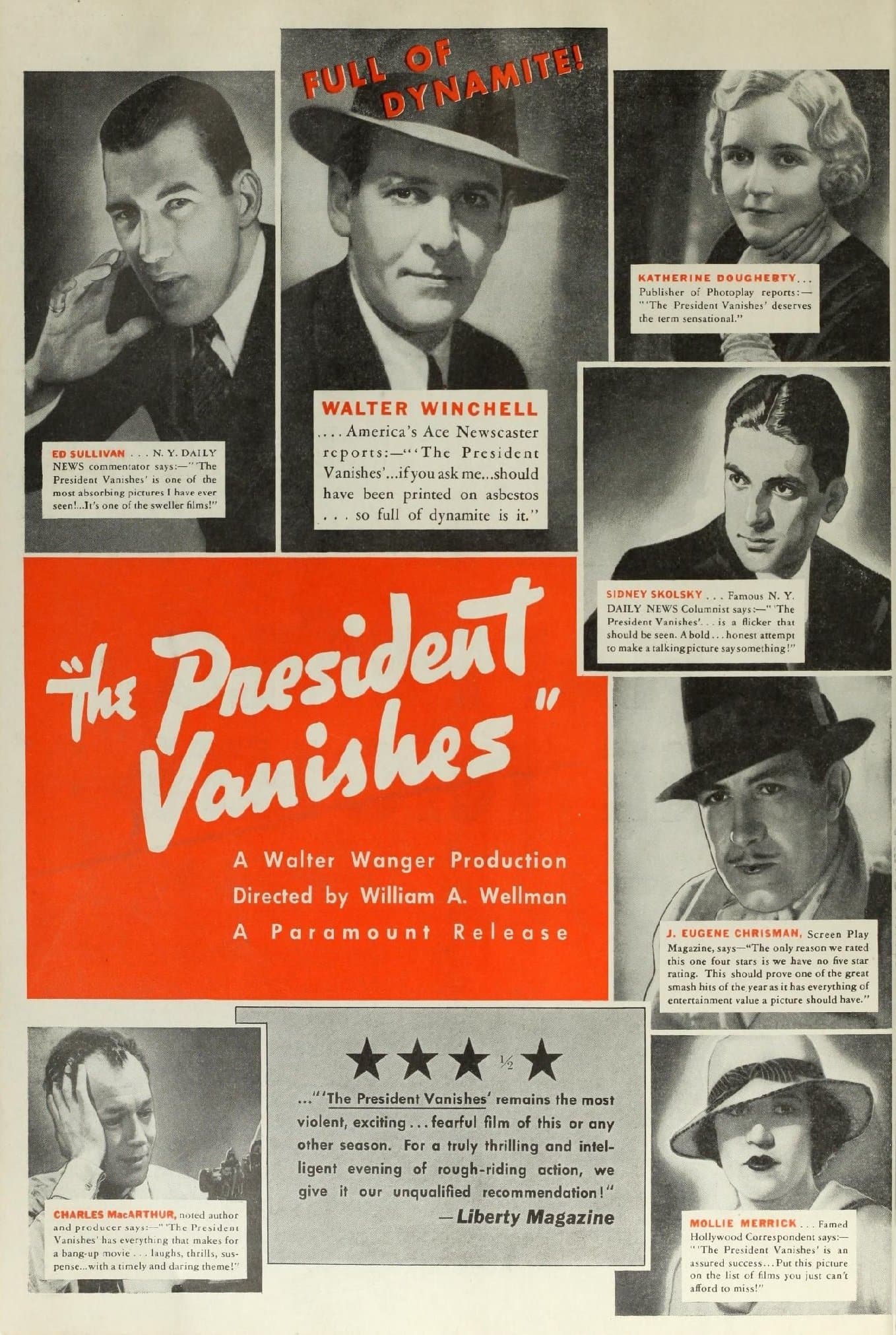 The President Vanishes photo