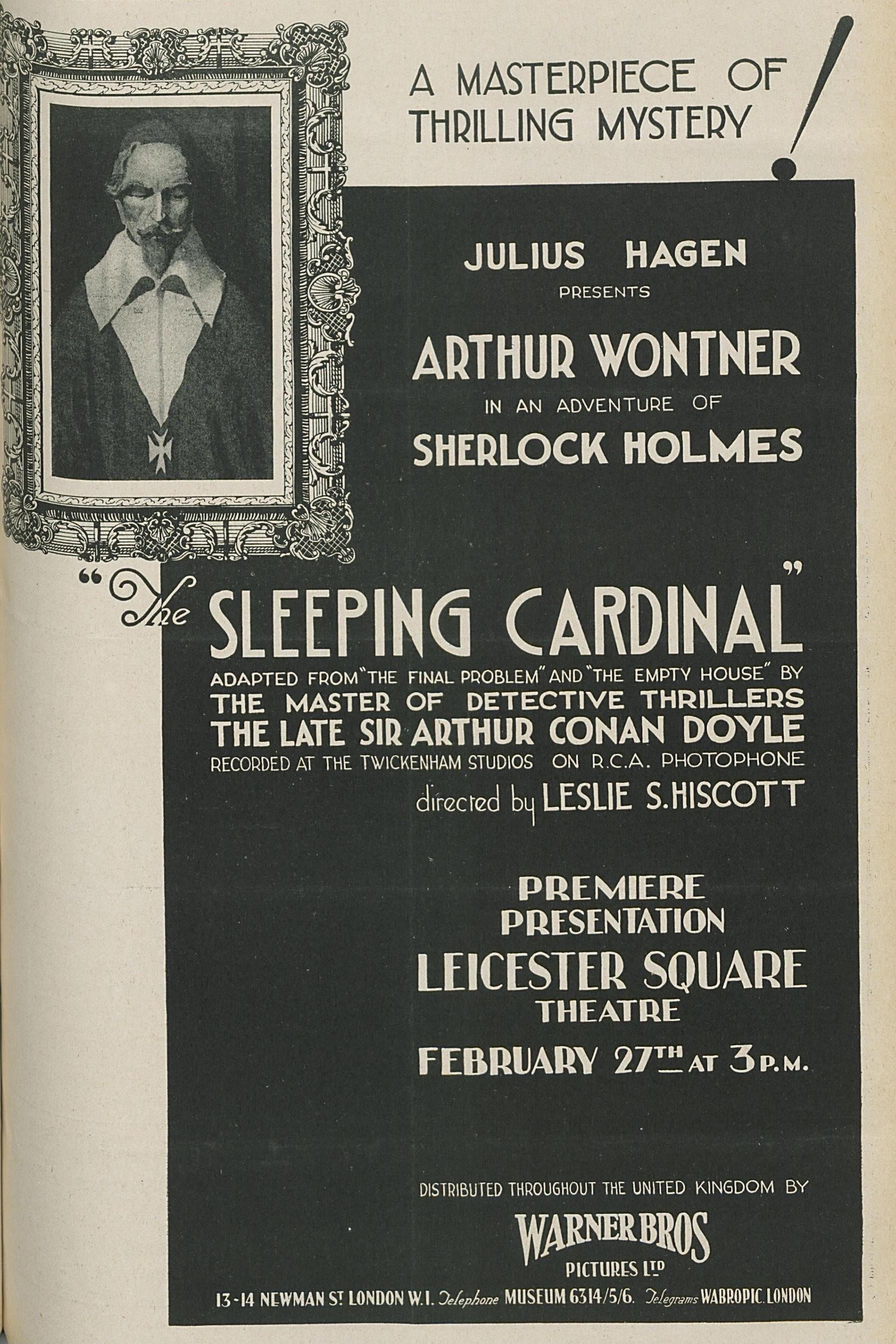The Sleeping Cardinal photo