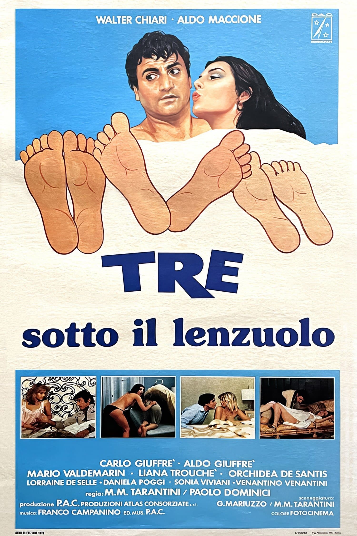 Three Under the Sheets photo