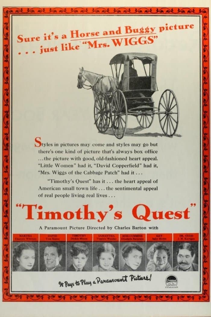 Timothy's Quest photo