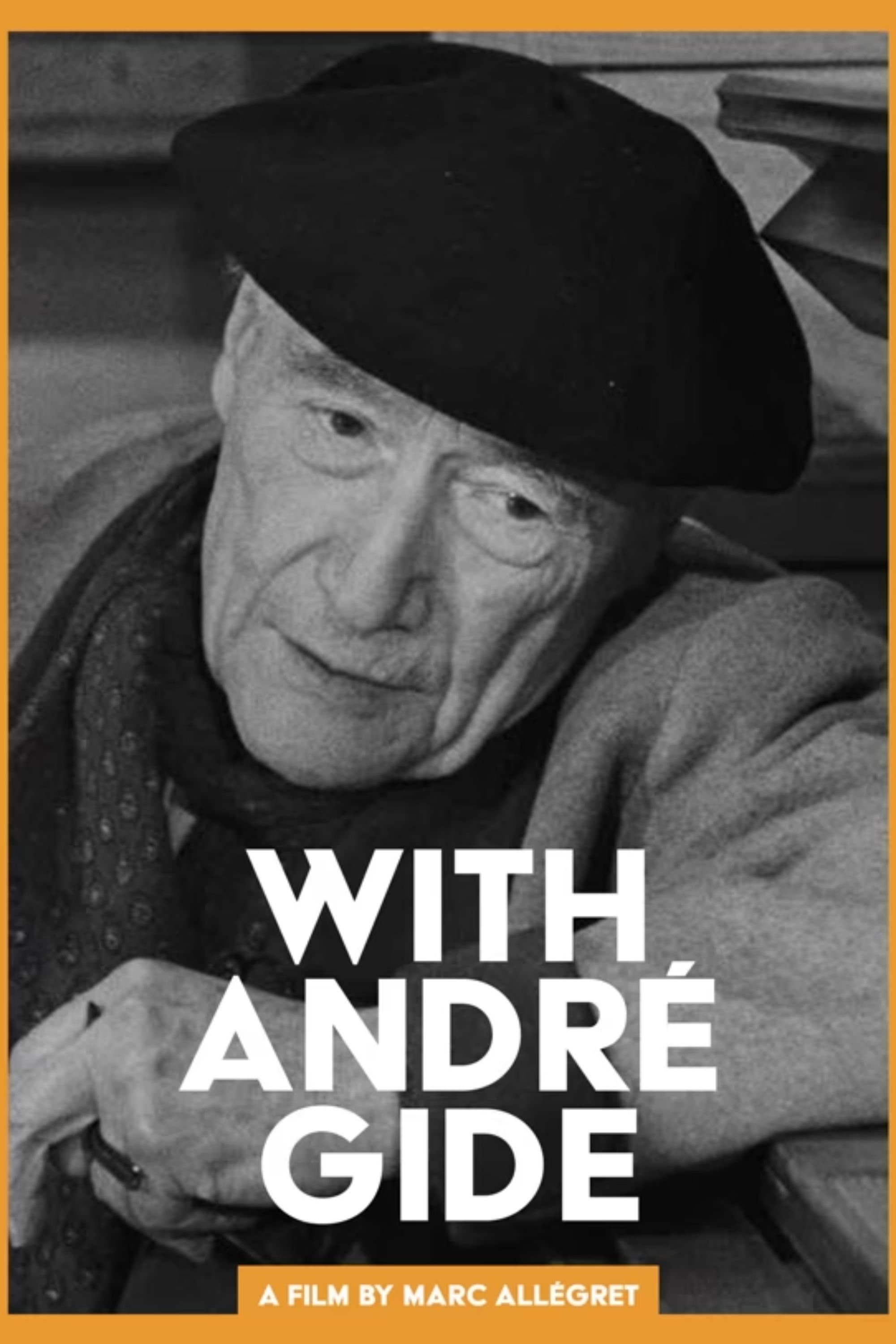 With André Gide photo