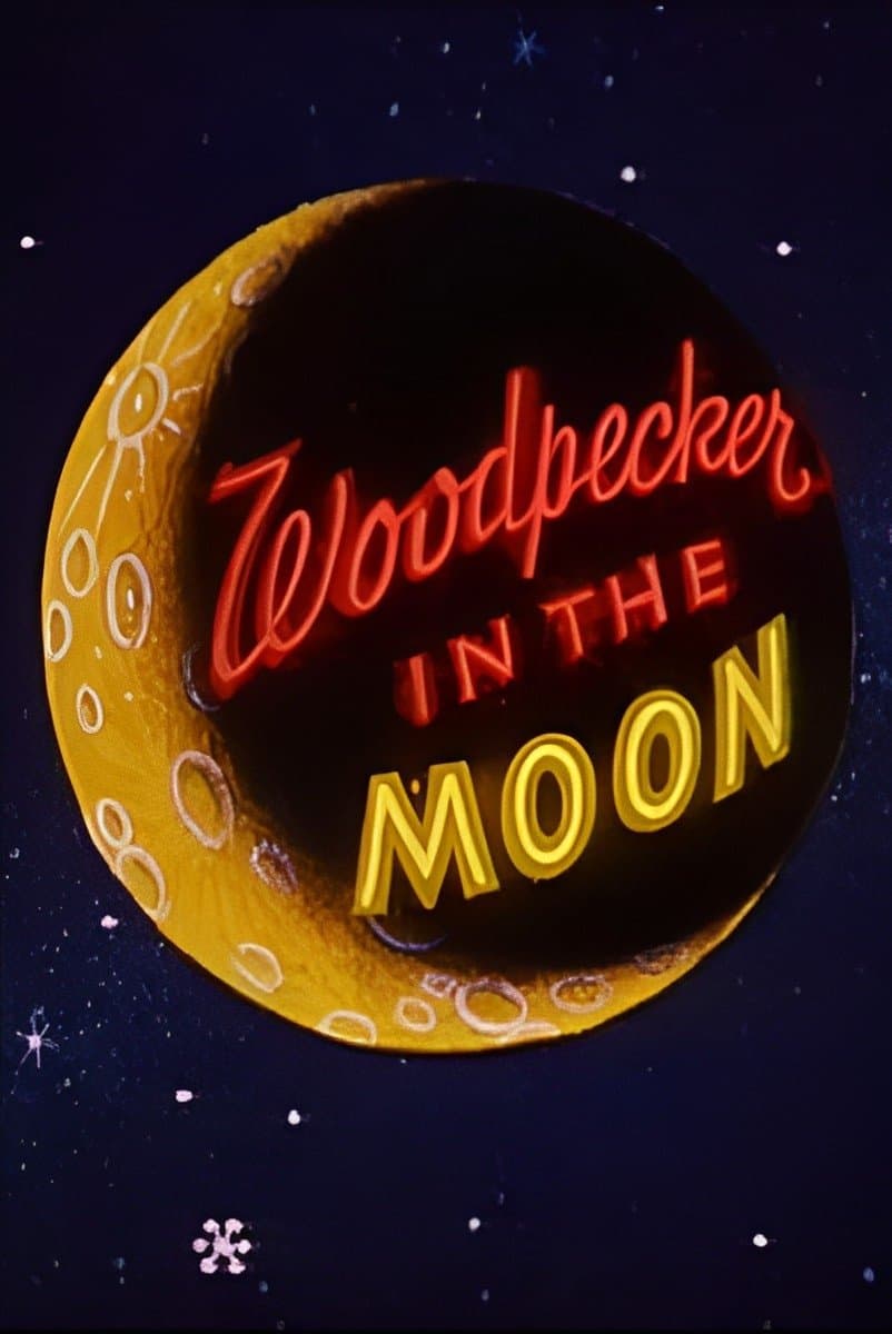 Woodpecker in the Moon photo