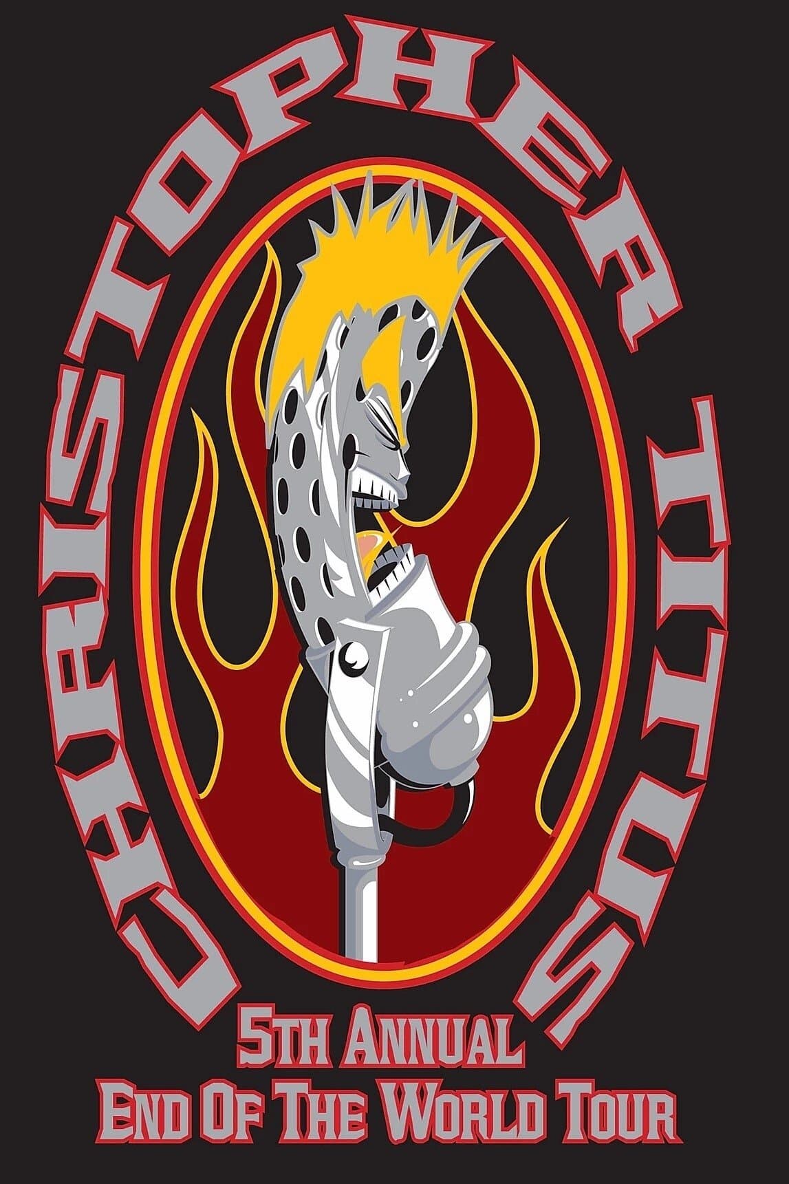 Official poster for Christopher Titus: The 5th Annual End of the World Tour