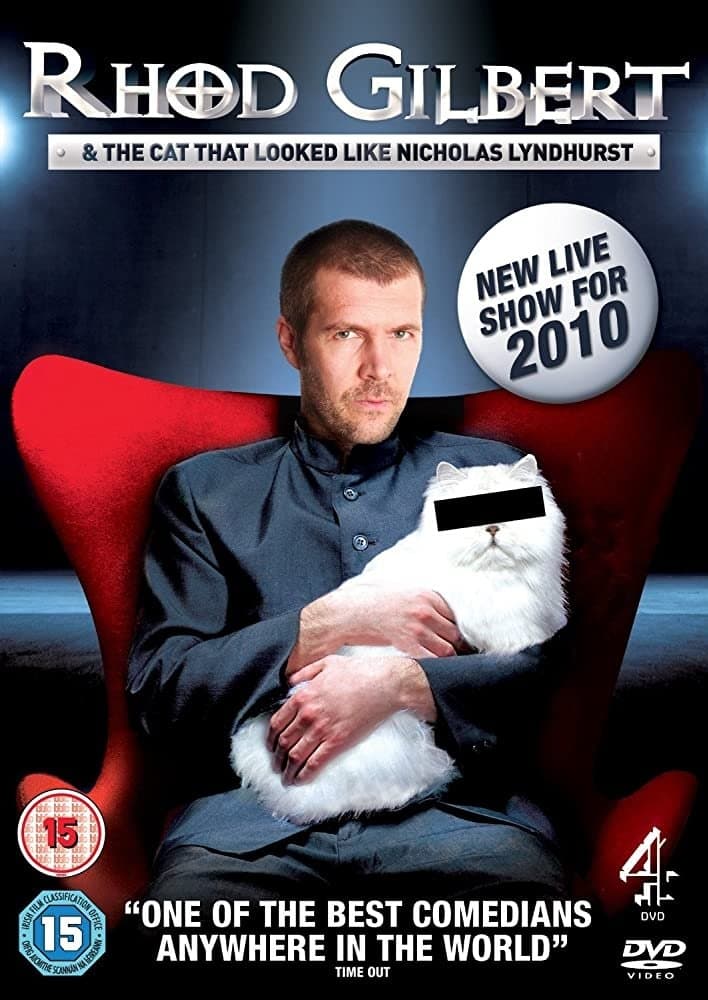Official poster for Rhod Gilbert and The Cat That Looked Like Nicholas Lyndhurst