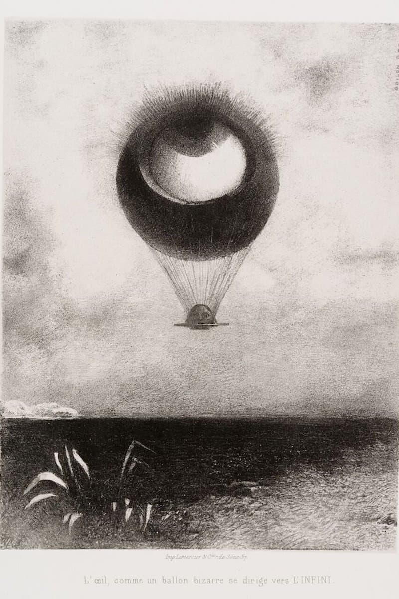 The Eye Like a Strange Balloon Mounts Toward Infinity photo