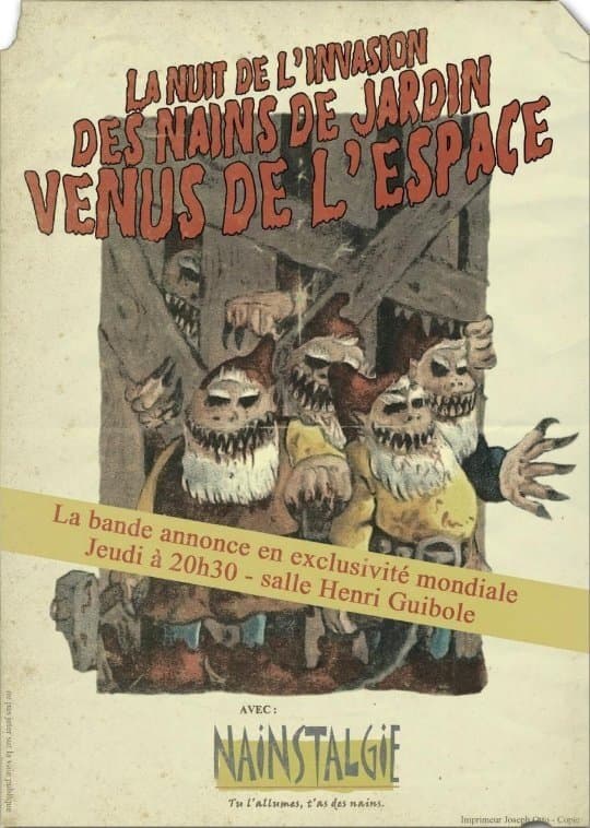 The night of the invasion of the garden dwarves from outer space photo